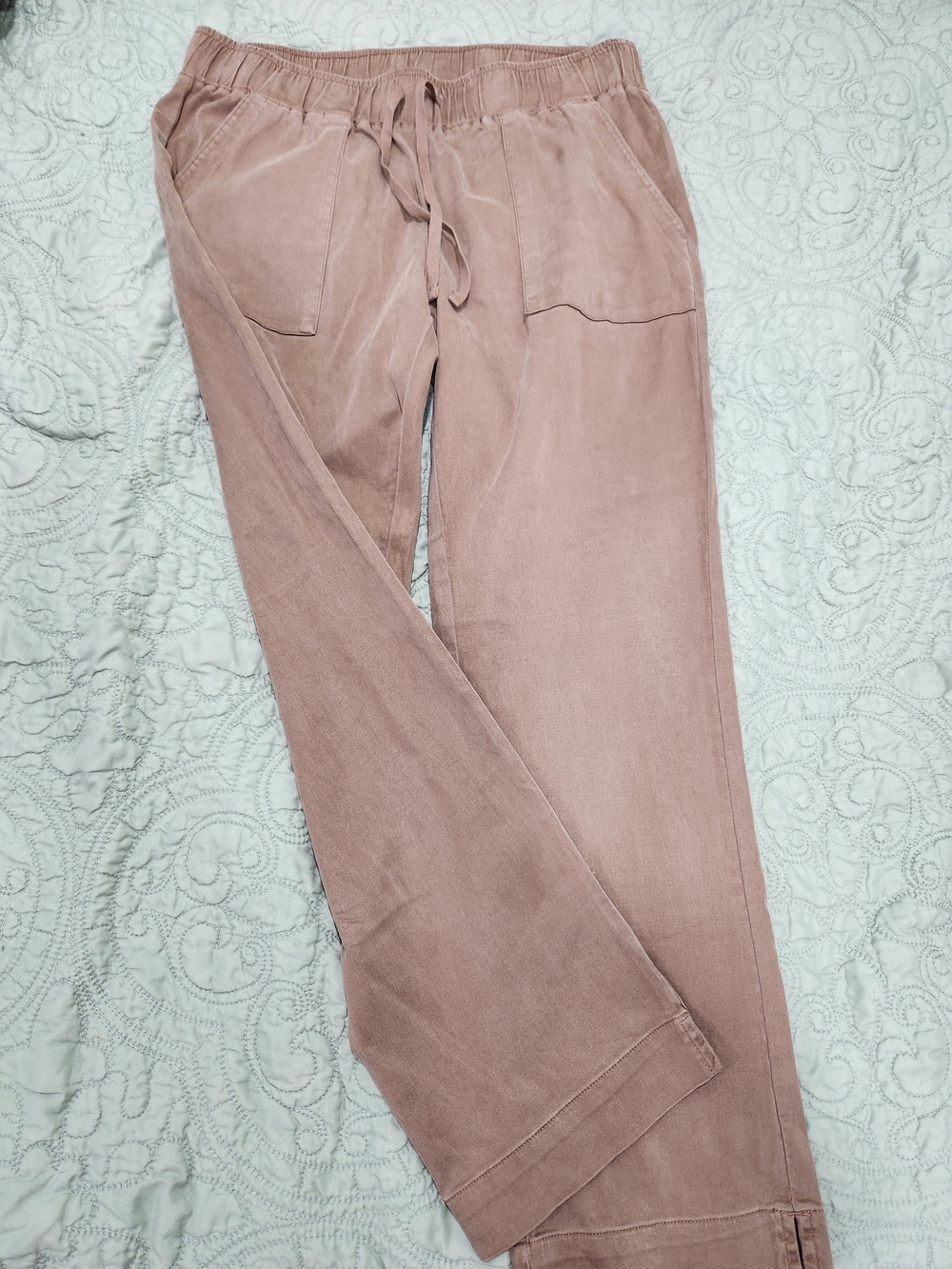 Buffalo David Bitton Women's Straight Leg Pants in Tan
